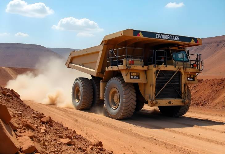 The Power of Mining Trucks Navigating Rough Terrain