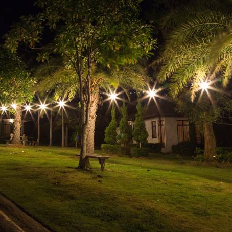 The Glow of Street Lanterns A Nighttime Journey