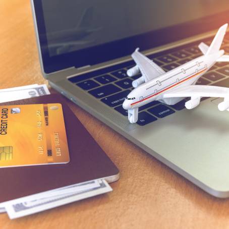 Family Travel Preparing Tickets and Passports