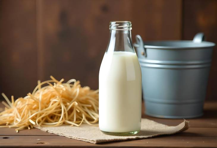 StillLife of Fresh Farm Milk A Taste of Country Living